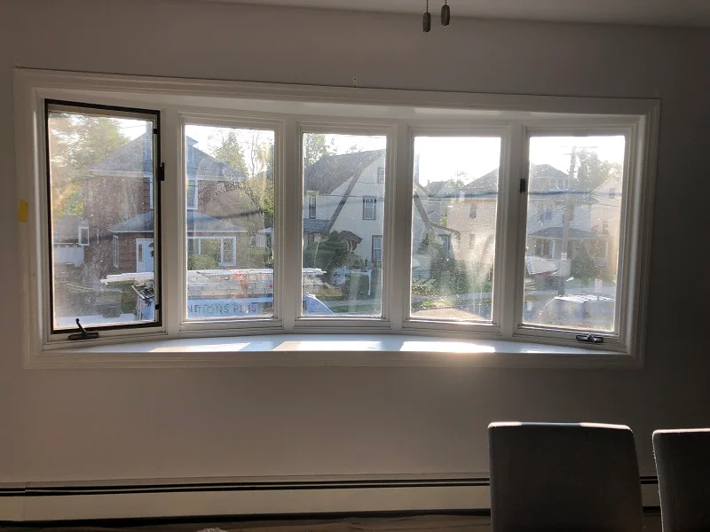 5 lite wood bow window to be replaced